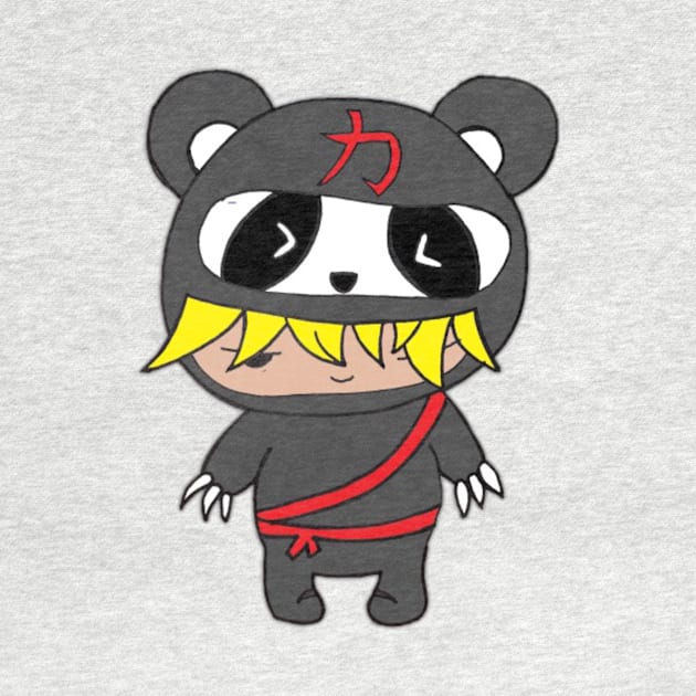 Panda Ninja Boy by Crazytrain77